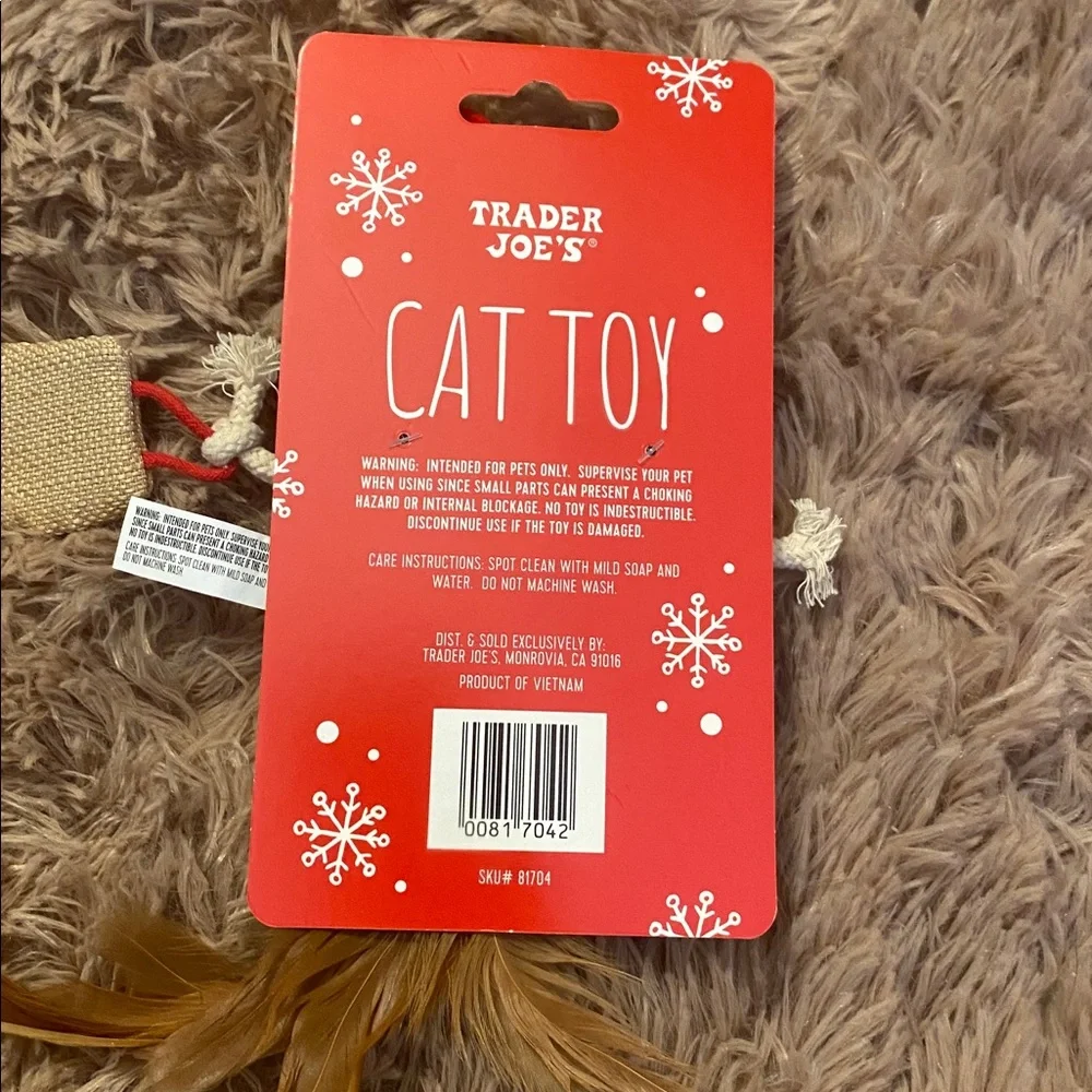 NWT Trader Joe’s Cat Toy